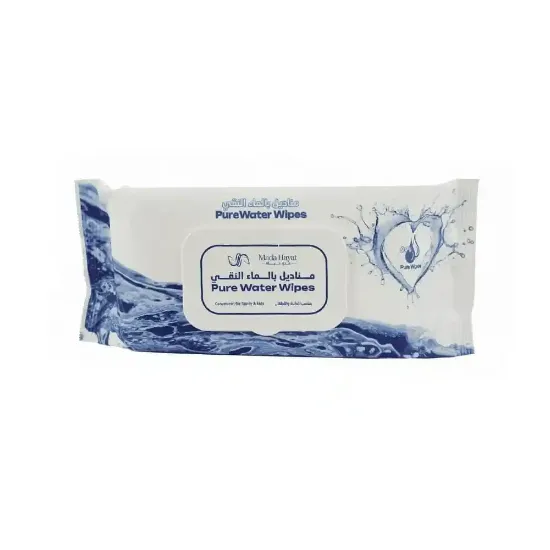 Picture of Lifespan of 99% pure water-moistened wipes - 100 wipes