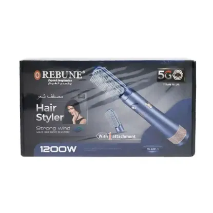 Picture of Ribbon Hair Styler, Blue, 1200W, Model RE-2201-1