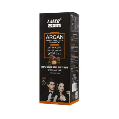 Picture of ليزر وايت أسود 200 ml شامبو أرجان صبغة الشعر