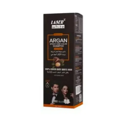 Picture of ليزر وايت أسود بني 200 ml شامبو صبغة شعر