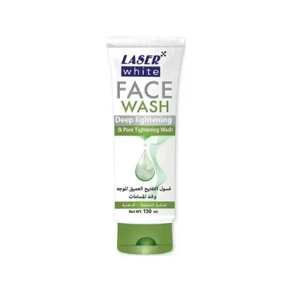 Picture of Laser White Deep Brightening Facial Wash and Pore Tightening for Combination and Oily Skin - 150ml