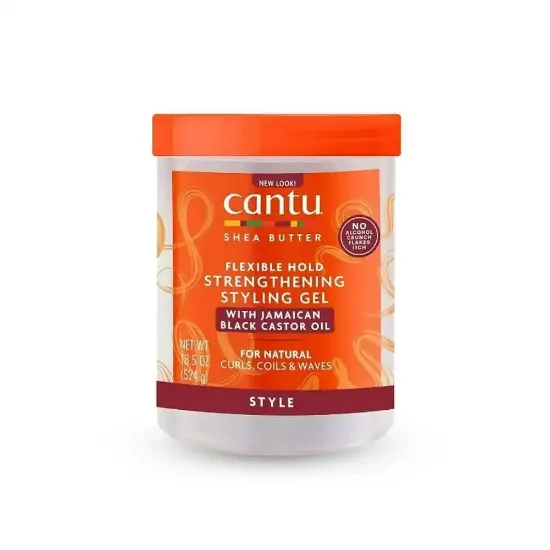 Picture of Cantu Strengthening Styling Gel Enriched with Jamaican Black Castor Oil - 524g
