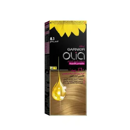 Picture of Garnier Olia Ammonia-Free Hair Color - Ash Blonde 8.1