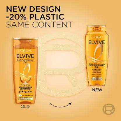Picture of Elvive Extra Ordinary Oil Shampoo Normal Hair 700 ml