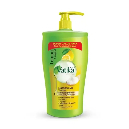 Picture of Vatika Anti-Dandruff Shampoo with Lemon and Yogurt Extract - 1000ml