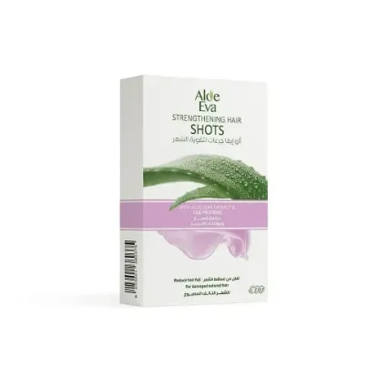 Picture of Aloe Eva Ampoules with Aloe Vera and Silk Proteins for Damaged, Dyed Hair 4*15ml