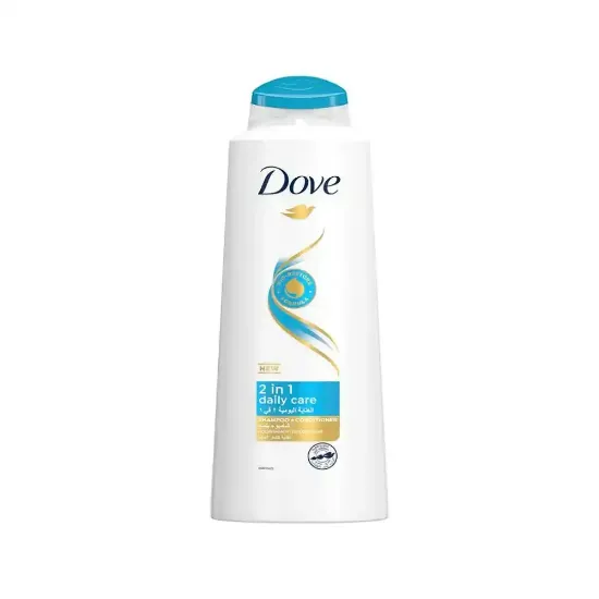 Picture of Dove 2-in-1 Daily Care Shampoo and Conditioner - 590ml
