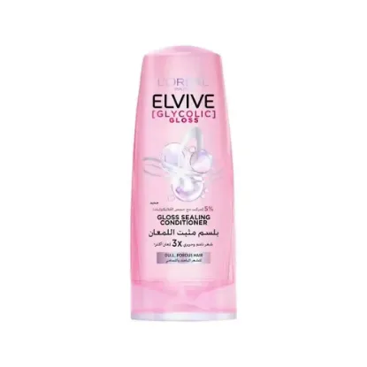 Picture of L'Oréal Paris Elvive Shine-Fixing Conditioner with Glycolic Acid for Dull Hair - 360ml