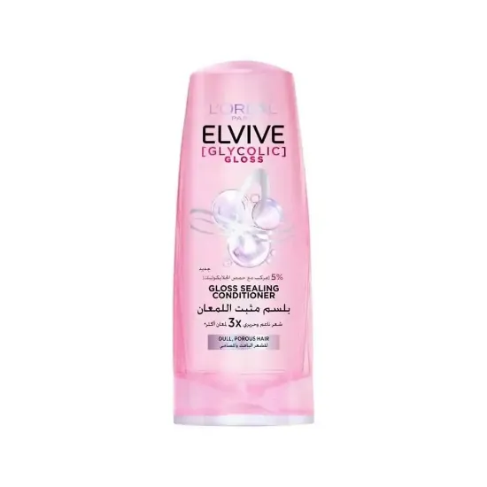 Picture of L'Oréal Paris Elvive Shine-Fixing Conditioner with Glycolic Acid for Dull Hair - 360ml