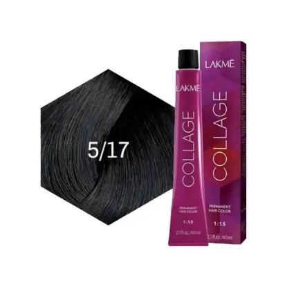 Picture of Lakme Collage Clear Hair Dye - Ash Blue Light Brown 5/17
