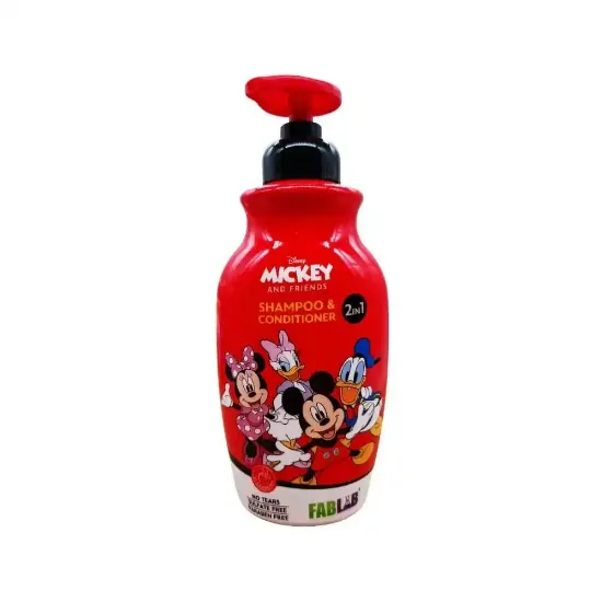 Picture of Fab Lab 2-in-1 Shampoo & Conditioner Mickey and Friends - 500ml