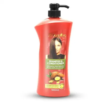 Picture of Lena Rose Shampoo and Conditioner with Argan Extract and Protein B5 - 1000 ml