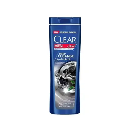 Picture of Clear Men's Anti-Dandruff Deep Cleansing Shampoo with Charcoal & Mint - 350ml