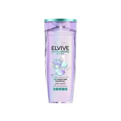 Picture of L'Oréal Paris Purifying Shampoo with Salicylic Acid and Hyaluronic Acid - 200ml