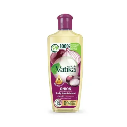 Picture of Vatika Onion Enriched Hair Oil for Scalp Nourishment - 200ml