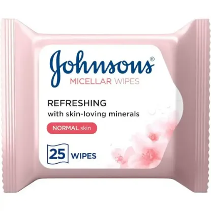 Picture of Johnson's Refreshing Micellar Wipes – 25 pcs