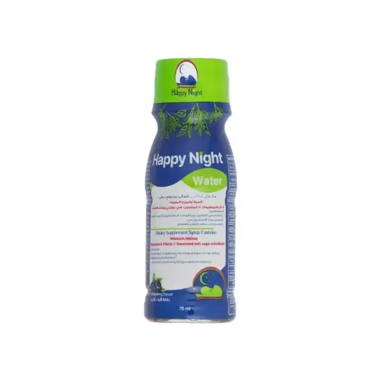 Picture of Happy Night Blueberry Flavored Dietary Supplement Drink - 75ml