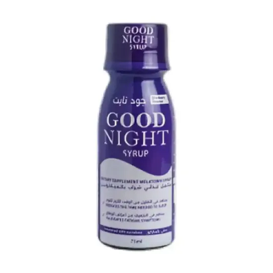 Picture of Good Night Melatonin Supplement Syrup Blueberry Flavor 75ml