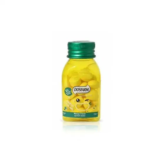 Picture of Dusfarm Vitamin C Mango Flavor Sugar-Free Candies - 32 Pieces