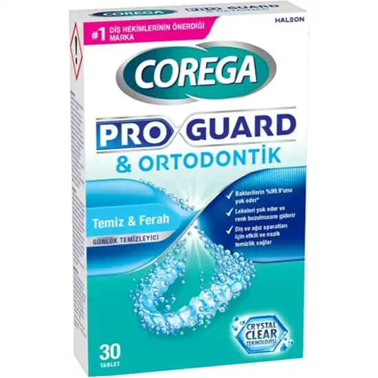 Picture of COREGA PRO GUARD CLEANSER DENTURE 30 TABS