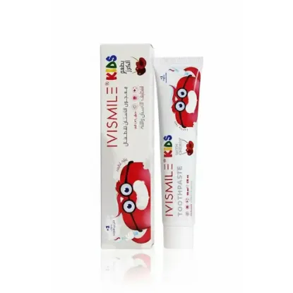 Picture of Evy Smile Children's Toothpaste Age 3+ Cherry Flavor - 50ml