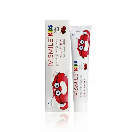 Picture of Evy Smile Children's Toothpaste Age 3+ Cherry Flavor - 50ml