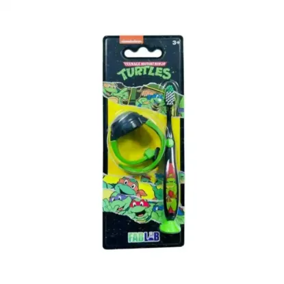 Picture of Fab Lab Kids Toothbrush with Light-Up Clock - Teenage Mutant Ninja Turtles