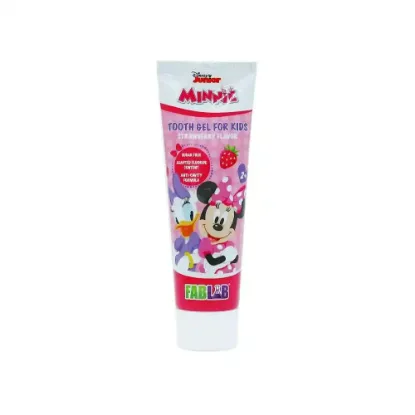 Picture of Fab Lab Kids Tooth Gel Strawberry Minnie Mouse Flavor - 75ml