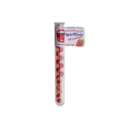 Picture of Peppermints Strawberry Flavored Mouth Balls, 18 Tablets