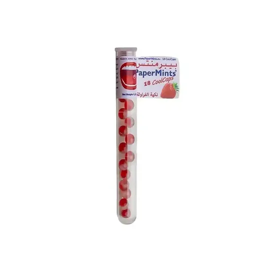 Picture of Peppermints Strawberry Flavored Mouth Balls, 18 Tablets