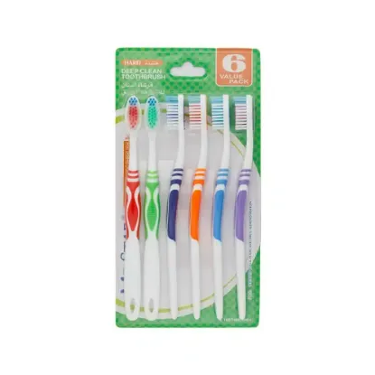 Picture of Mr. Star Deep Cleaning Toothbrush, Bold - 6 Pack