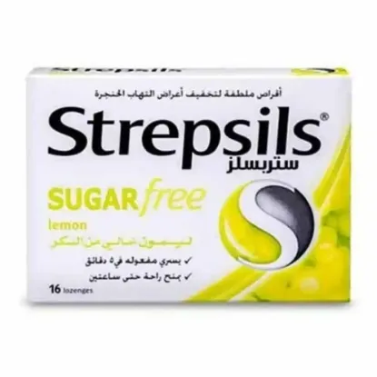 Picture of Strepsils Sugar-Free Lemon Lozenges 100g