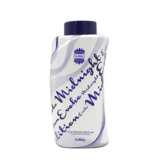 Picture of Ajmal Evoke Midnight Edition Hem Perfumed Body Powder - 100g