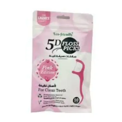 Picture of 5D Eco-Friendly Dental Floss Picks for Women – 50 pcs