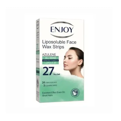 Picture of Enjoy Azolene Facial Wax Strips - 27 Strips