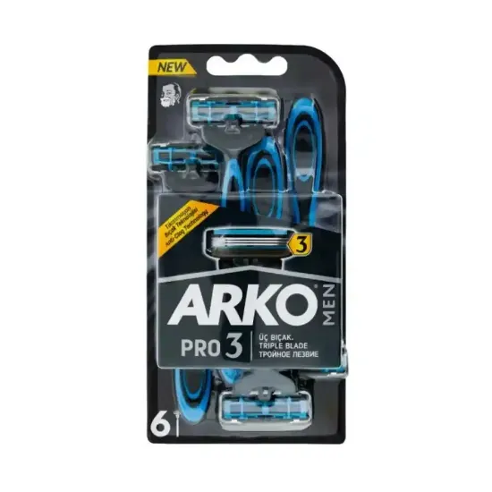 Picture of Arco Pro 3 Men's Razor Blades - 6 Pack