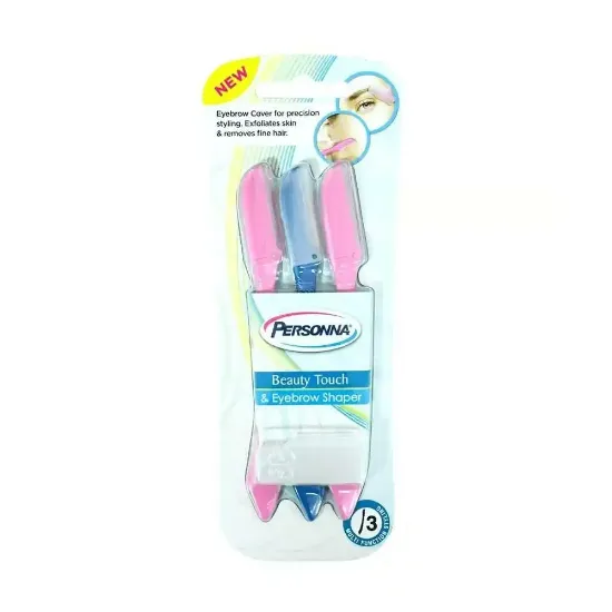 Picture of Persona Beauty Touch Facial and Eyebrow Razor Blades - 3 Pack