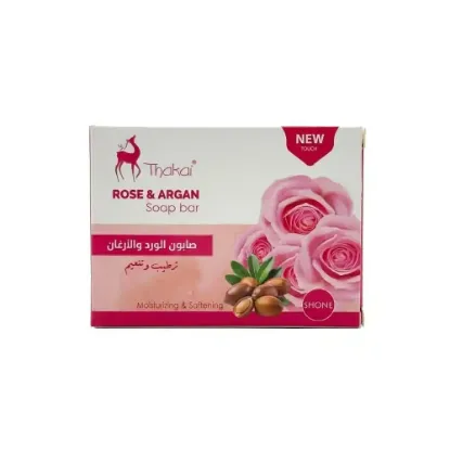 Picture of THAKAI Rose & Argan Body Soap 100g