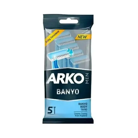 Picture of Arco Men's Body Razor Blades, 1 Blade - 5 Pack