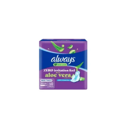 Picture of Always Sanitary Pads Purple 10 pcs