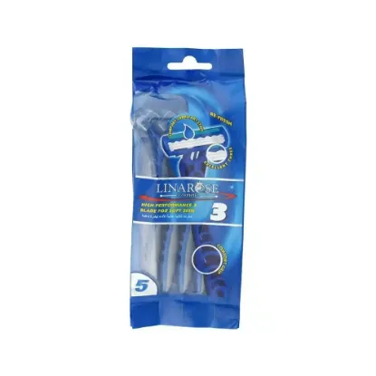 Picture of Lena Rose Triple Blade High Performance Razor for Smooth Skin - 5 Pack