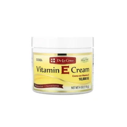 Picture of De La Cruz Vitamin E Cream for Skin Protection Against Oxidation - 114g