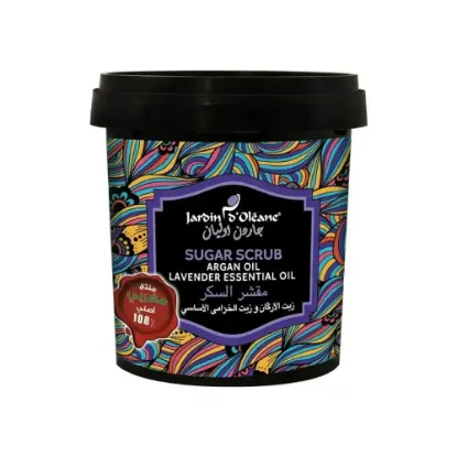 Picture of Jardin d'Oléane Sugar Scrub with Argan Oil and Lavender Essential Oil - 600g