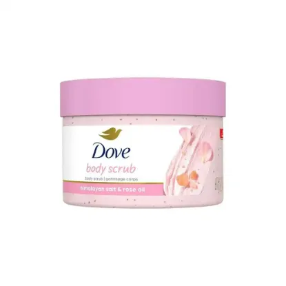 Picture of Dove Body Scrub with Himalayan Salt and Rose Oil Extract - 298ml