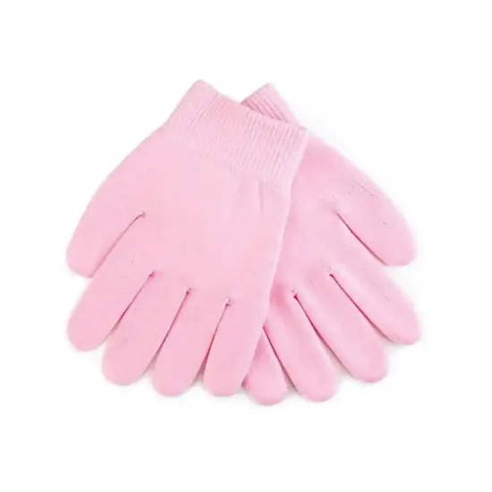 Picture of Spa System Gel Hand Moisturizing Gloves - Pink