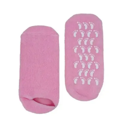 Picture of Spa System Moisturizing Gel Socks with Jojoba Oil, Olive Oil, Vitamin E and Rosehip Oil