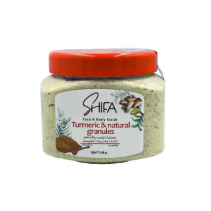 Picture of Shifa Turmeric & Natural Granules Scrub 500ml