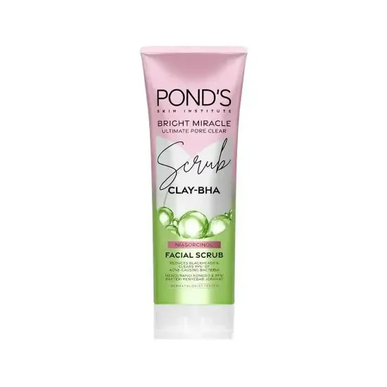 Picture of Pond's Bright Miracle Pore Refining Facial Scrub Wash - 100g