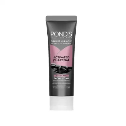 Picture of Pond's Bright Miracle Facial Foam with Activated Charcoal - 100g