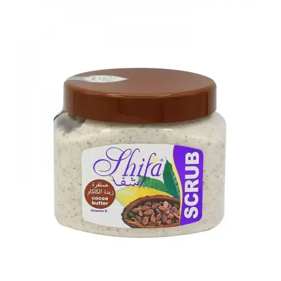 Picture of Shifa Face and Body Scrub with Cocoa Butter Extract - 300ml